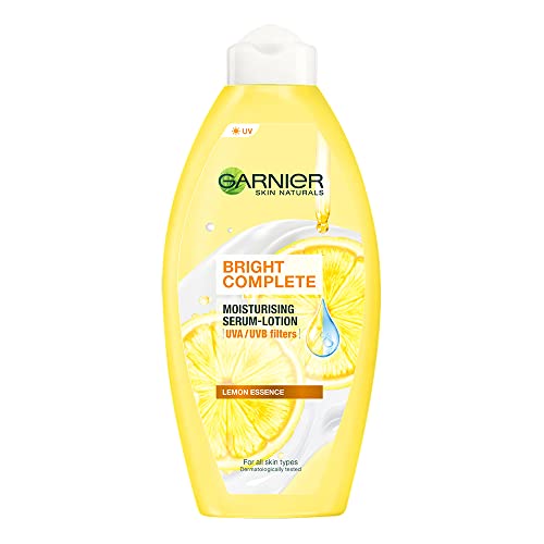 Image of Garnier Skin Naturals Bright Complete moisturizing Serum-Lotion 250ml & Garnier Bright Complete VITAMIN C Facewash, 150g