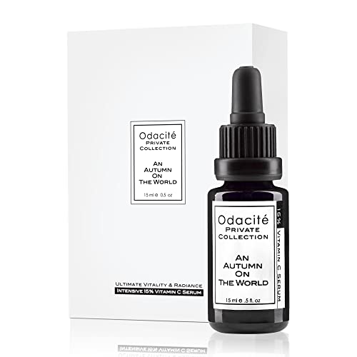 ODACITE Odacité Private Collection, A Spring In Tokyo - Anti-Aging & Purifying Face Serum for Blemish & Acne Prone Skin - Moisturizing Facial Serum For Beautiful, Clear & Fresh-Looking Complexion - 0.5 fl. Oz