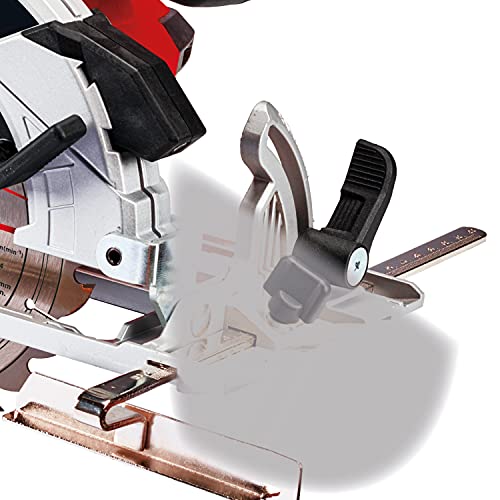 Einhell Te-Cs Power X-Change 18-Volt Cordless 6-1/2 Inch 4,200-Rpm Circular Saw, W/Adjustable Angle + Depth, Saw Blade Included, Led Lamp, Tool Only (Battery And Charger Not Included) #TOP3