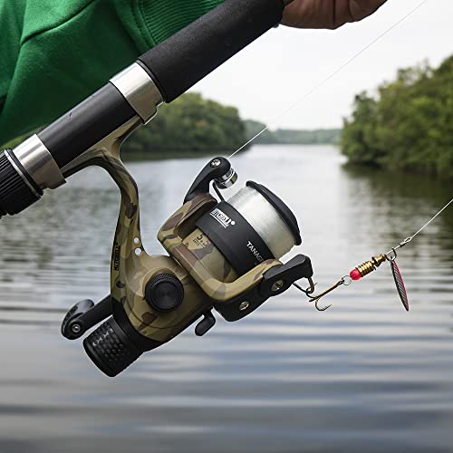 Mitchell Tanager Camouflage kit Complet Canne téléscopique et Moulinet avec Fil et leurres prêt à pêcher la Truite et la… - Image 3