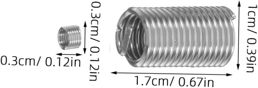 150pcs Stainless Steel M3-m8 Thread Repair Kit for Precision Repair