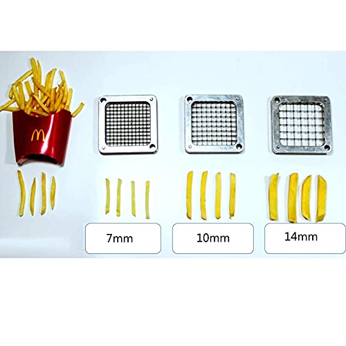 Cortadora comercial de papas y verduras de acero inoxidable miniatura 3