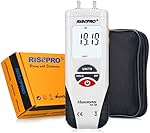 Manometer, RISEPRO® Digital Air Pressure Meter and Differential Pressure Gauge HVAC Gas Pressure Tester