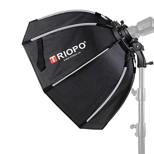 Amazon | TRIOPO 65cm ソフトボックス 八角型 折りたたみ ゴドックス用