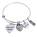 Maid of Honor Gift Bracelet, Bridesmaid Bracelets, Bangle Bracelet- Perfect Gift For Maids of Honor