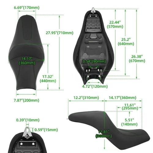 Selle double conducteur passager d'exception pour S 650 - 4