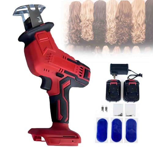 GLBMXDD Cordless Wig Sewing Inject Machine, 1000W Handheld Hair...