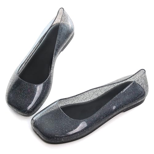 Image of Dear Time Women Flat Heel Summer Beach Jelly Shoes