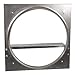 Exhaust Fan Venturi Frame,16x16,Galv
