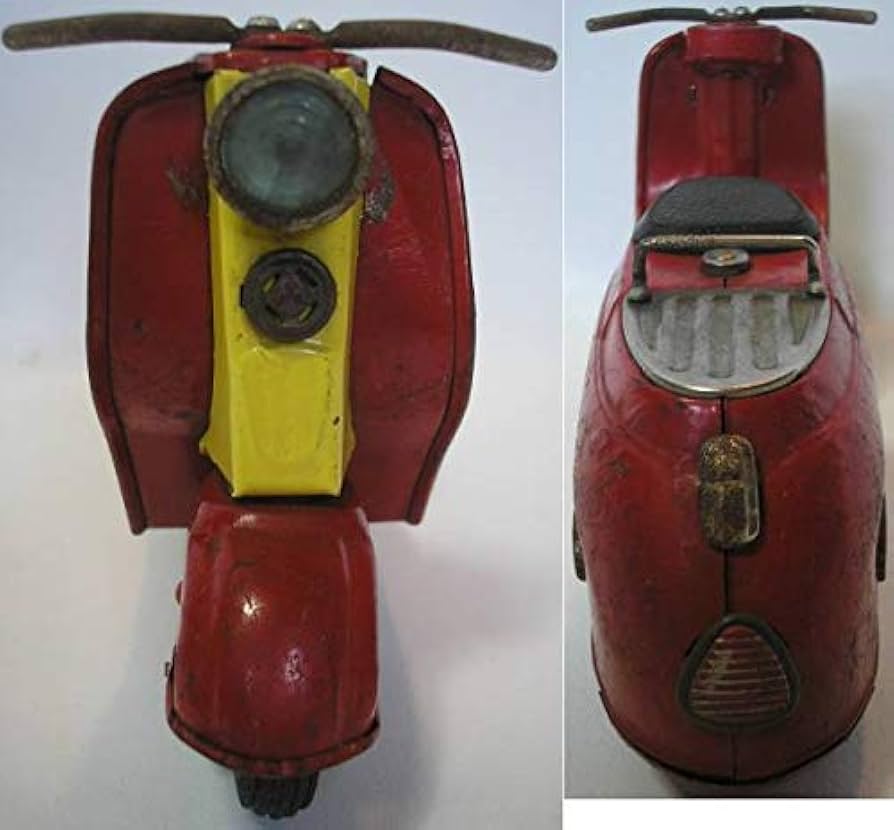 Amazon.co.jp: ○当時物玩具○スクーター 三菱シルバーピジョン 赤