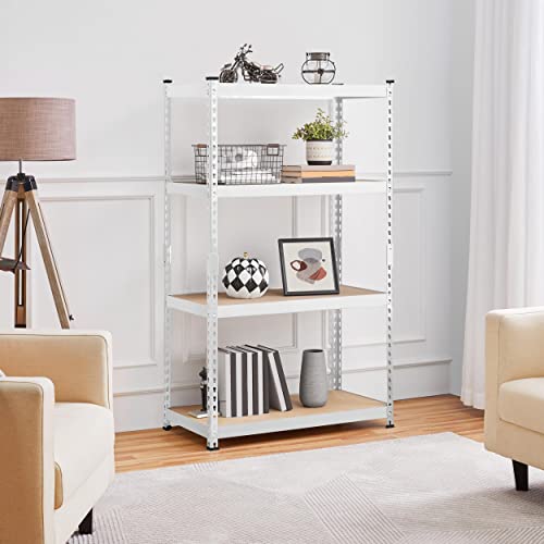 Topeakmart TP-00123300 Storage Shelves 4 Tier Adjustable Metal Shelving Unit Utility Shelves Garage Storage Racks thumb #4