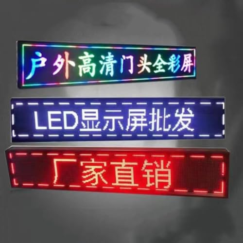 Señalización LED con desplazamiento P10 y pantalla publicitaria for vehículos de largo alcance 3