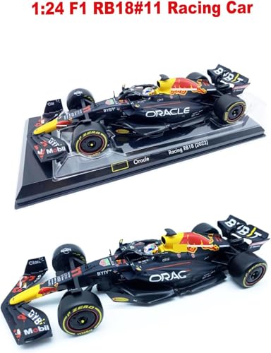 Modelo F1 RB18#11 Perez 1:24 Auto Die Cast miniatura 2