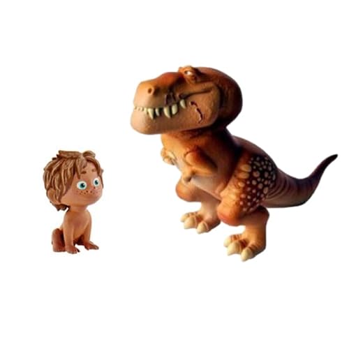 MARUKATSU Set de 2 Figuras de el Viaje de Arlo: Spot + Butch Bullyland cumpleaños - para Jugar y coleccionar Cover