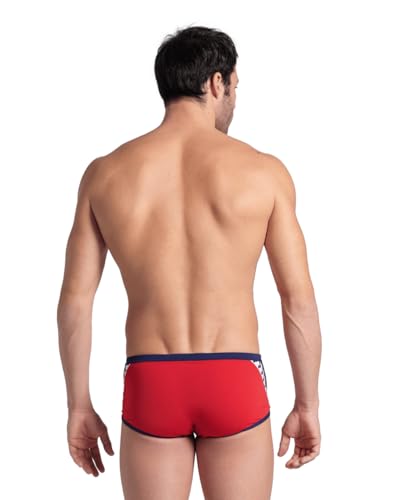Image of ARENA Performance Men's Icons Solid Low-Waist Swim Brief Short Athletic Swimsuit