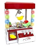 Etna Electronic Arcade Claw Machine - Toy Grabber Machine with Flashing LED Lights and Sound