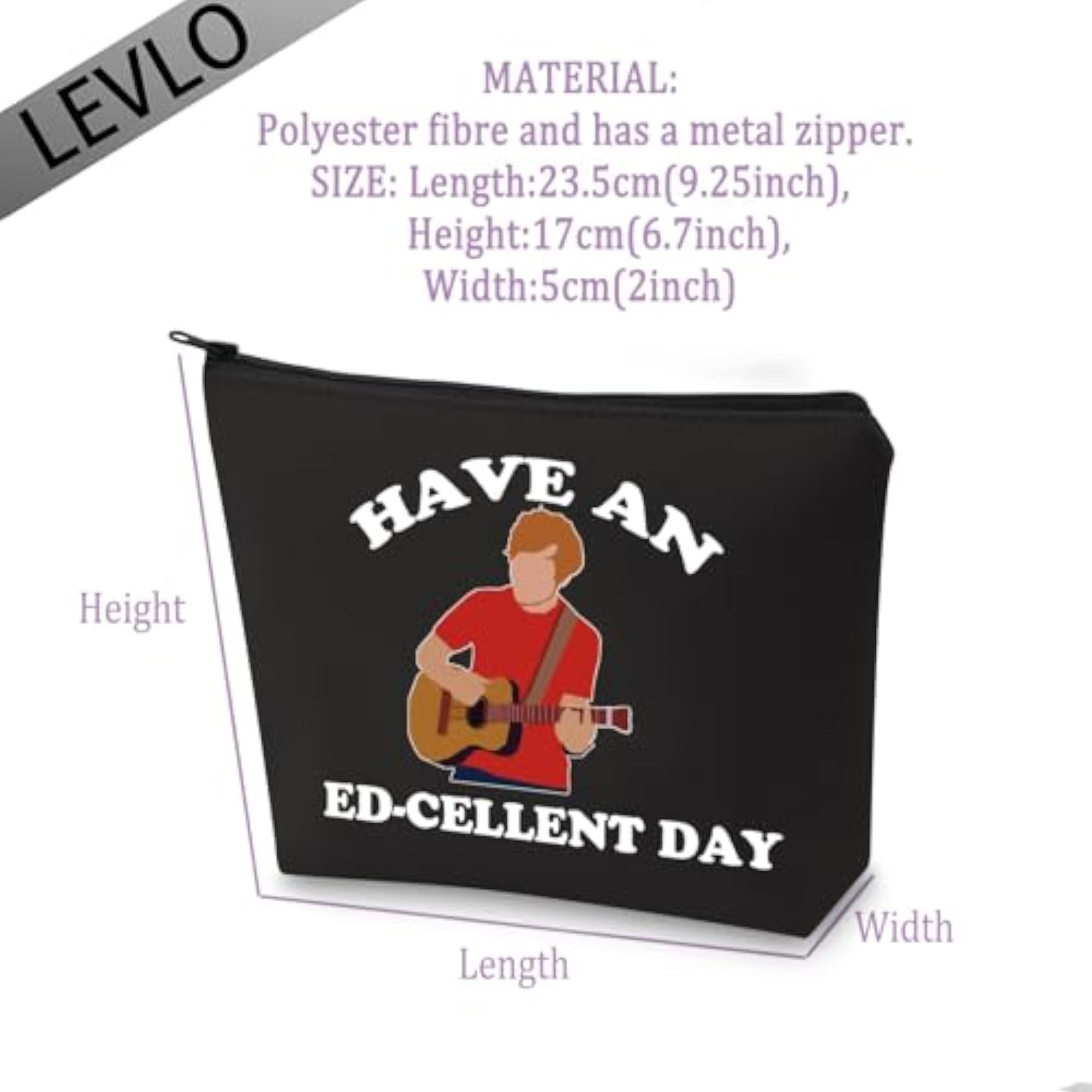 Pop Music Lovers Makeup Bag, Travel Case Gift