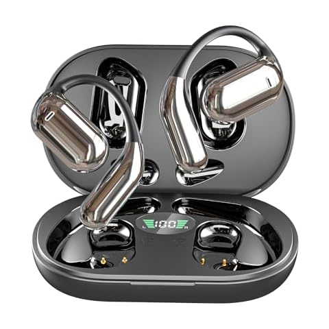 Hsility Wireless Earbuds with Mic Cover