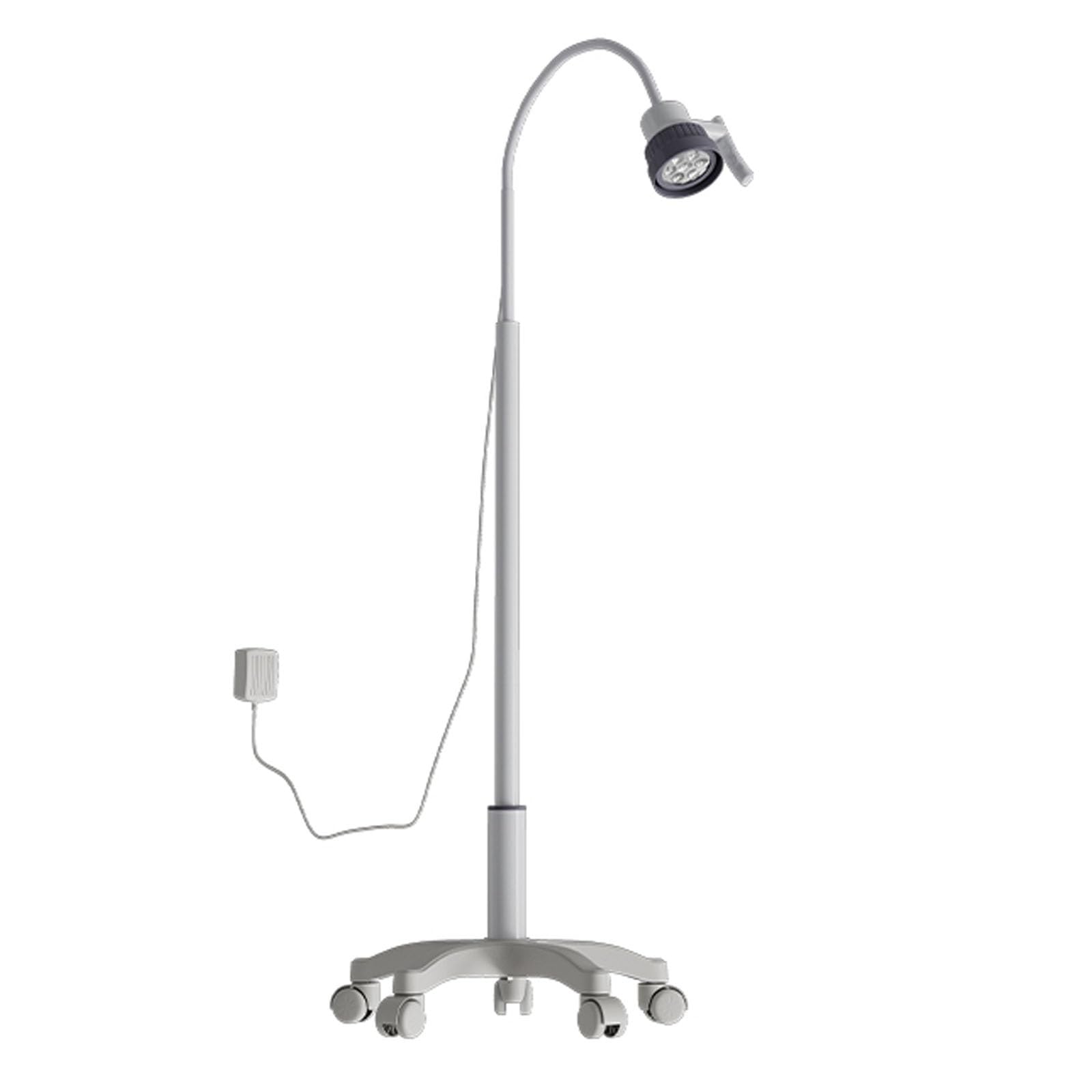 Lampada per Visita Medica da 5W, Lampada Da Visita Chirurgica LED, con Base Mobile e Ruote, Lampada per Visita Ginecologica, Lampada Chirurgica per Animali Domestici
