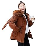 Paket enthalten: 1 Damen Daunenjacke