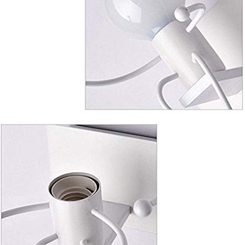 Iluminación de pared ajustable moderna para sala de estar y pasillos 4