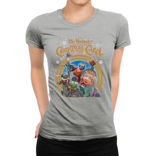 The Muppet Christmas Carol - Christmas Women's T-Shirt, gray, XXL