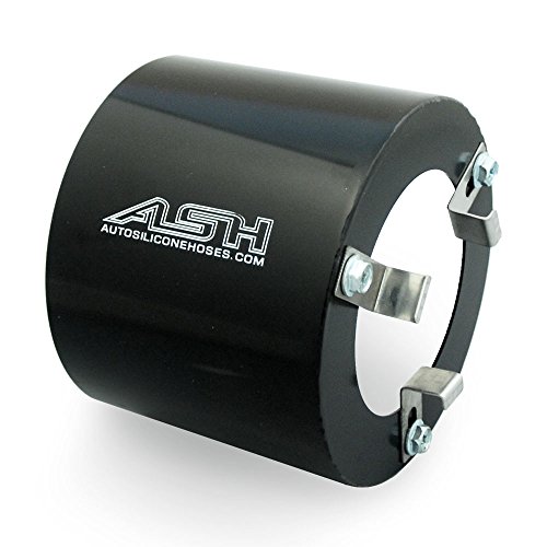 Black Alloy Heat Shield To Suit Universal Air Filters - AutoSiliconeHoses