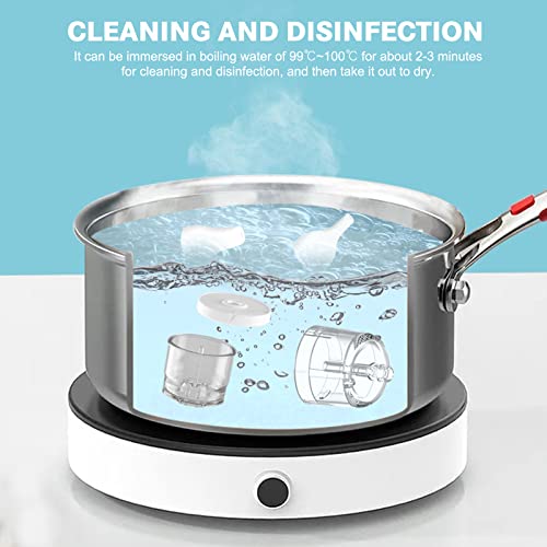 Nasal Aspirator For Baby, Electric Baby Nose Sucker, Usb Rechargeable With 3 Suction Levels, Mute And Anti-Backflow With Infant Nose Cleaning Tweezer #TOP6