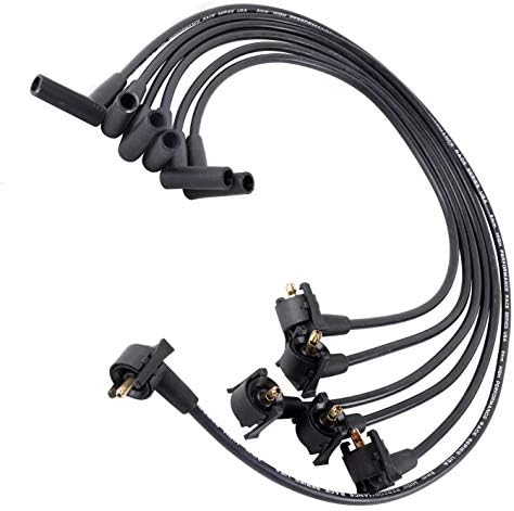 Tune Up Kit Spark Plugs And Wires Coil ENA Red Spark Plug Wire Set Compatible With Ford Mercury Lincoln Crown Victoria Expedition F-150 F-250 E-150 Econoline Town Car V8 4.6L 1996 1997 - Foto 4