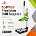 TOPWAY Multifunction Drill Stand, Adjustable Electric Power Drill Press Benchtop Table Holder for Home DIY Industry Work, 35-50mm