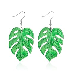 E:leaf earrings