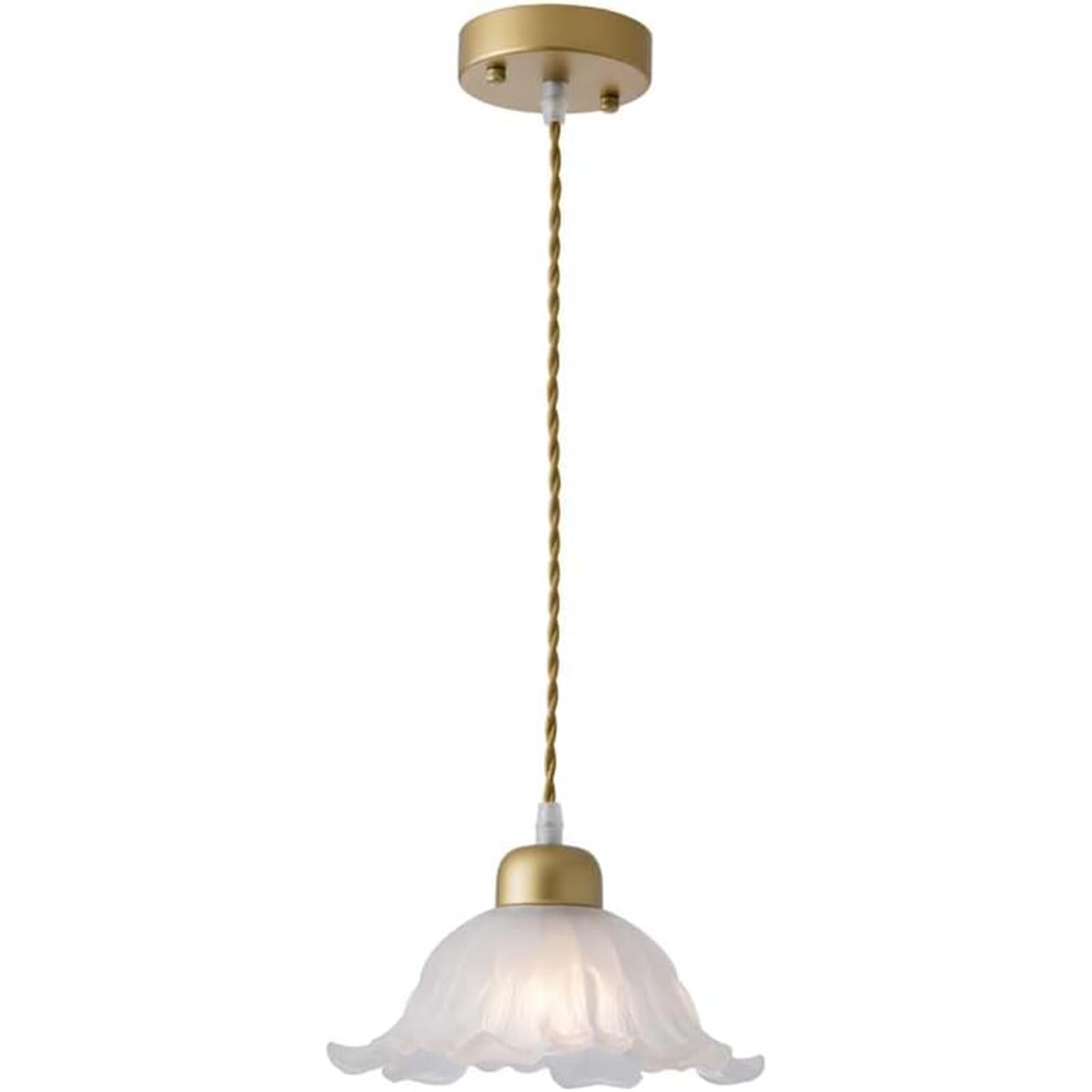 Messing hanglamp glazen kap verstelbare hanglamp glazen plafond hangende lampen moderne kroonluchter licht
