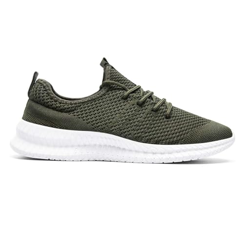 Image of FUJEAK Men Running Shoes Men Casual Breathable Walking Shoes Sport Athletic Sneakers Gym Tennis Slip On Comfortable Lightweight Shoes