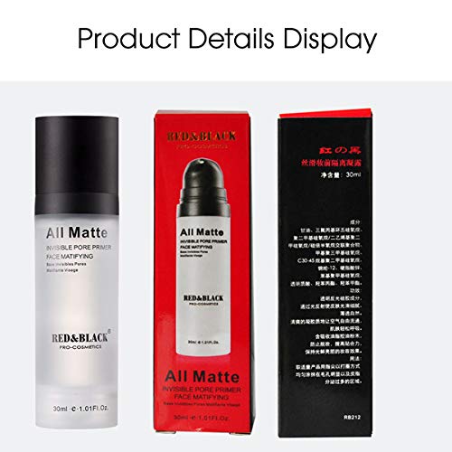 Matte Makeup Base Primer For Face Sacelady Face Primer For Oily Skin - Pore Minimizer, Oil Control Make Up Primer To Hide Wrinkles And Fine Lines - Cruelty Free Cosmetics - 1.01Fl Oz #TOP6