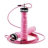 [Sistema de cojinete de bolas y la cuerda de alambre incrustado PVC]: Hecho de cuerda de alambre de desenredado y el sistema de rodamiento de bolas para asegurar estable y fácil rotación.Recubierto de PVC cables de alambre tejidas garantizar la máxima vida útil de servicio y la rotura evitar o rotura.