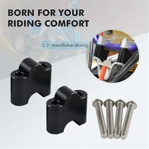 Support de guidon surélevé pour Yamaha Raptor 700 évite le mal de dos en quad