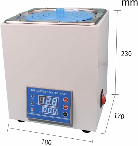Bain-marie de laboratoire électrique pour stabiliser les températures