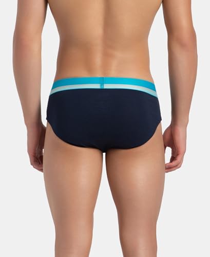 Image of Jockey FP01 Men Super Combed Cotton Solid Brief with Ultrasoft Waistband