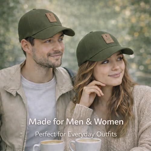 Image of Baseball Cap for Men Original Adjustable Unisex Cap, Mens Caps Stylish, All Sports Type Caps or Hats, Free Size, UV Protection, Sports Cap for Men's, Outdoor Casual Wear (Pack of 1)
