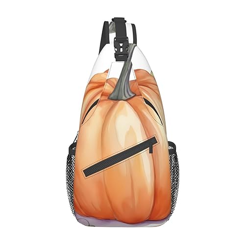 Sac de poitrine citrouilles d'automne pour libérer vos mains et voyager léger en ville