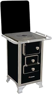 Fogão a Lenha 00 Venâncio com Tampa Preto 00tpr