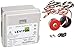Leviton Outdoor Surface Mount Mechanical Counter 120/208/240V 2P3W 100A with 2 Solid Core CTs Mini Meter Kit, MO240-1SW
