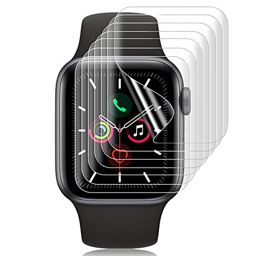 SHINEZONE 【7枚パック】for Apple Watch Series 6 / SE / 5 / 4 40mm フィルム Series2/3 38mmフィルム TPU製 曲面を全面カバー