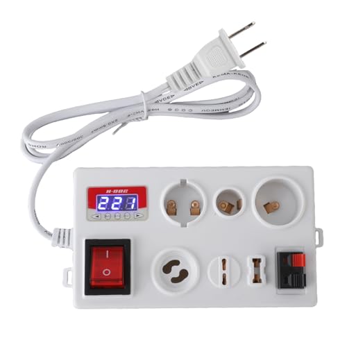 Portable LED Bulb Tester Test Light Kit for Electrical and Automotive Use Plug in Led Lamp Tester Dc Voltage Detector and Led Circuit Tester with Dual Switches