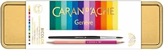 Caran d'Ache CC0999.022 Colour Treasure Prismalo Bicolour Pencils (Limited Edition) / Water-Soluble Pencils Set of 12