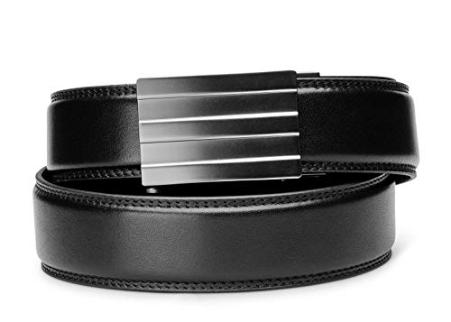 KORE Men’s Full-Grain Leather Track Belt | “Endeavor” Alloy Buckle