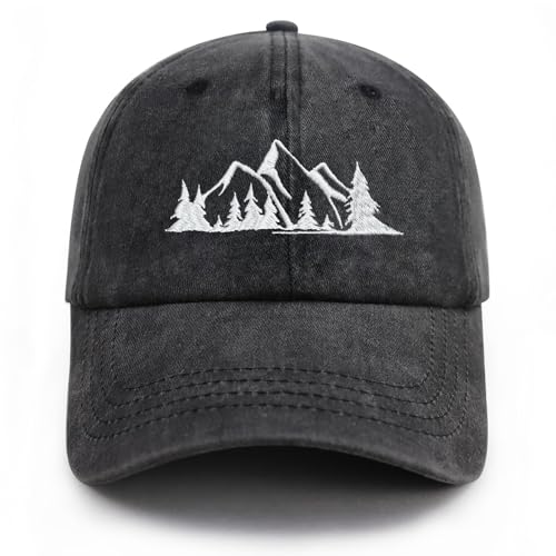 Mountain Hat Women, Funny Adjustable Mountain Baseball Cap