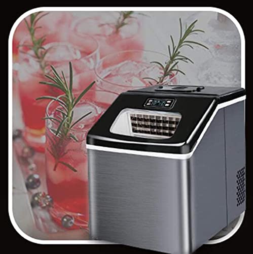 Máquina Portátil para Hacer Hielo en Cubos 25KG 24H miniatura 5