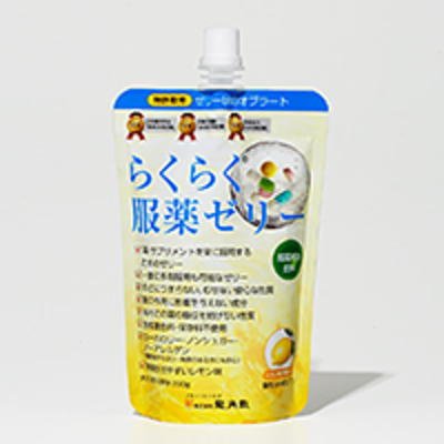 Amazon.co.jp: 龍角散 らくらく服薬ゼリー (チアパック) レモン味 200g