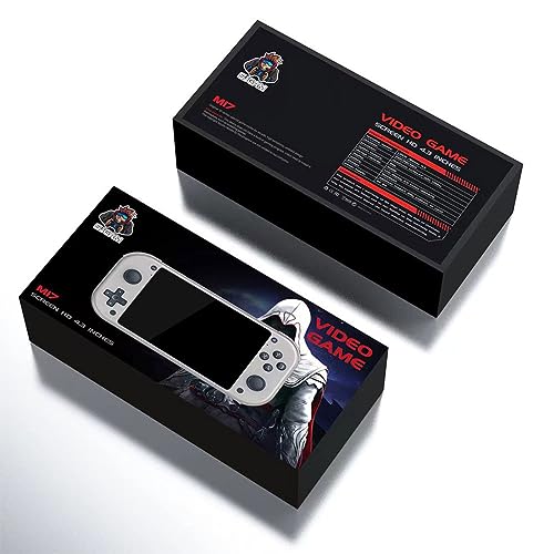 Console de jogo Pandora KANBUN M17 128G portátil com 10.000 jogos integrados, console de jogo retrô